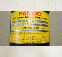 FANUC A06B-0632-B001 DC SERVO MOTOR 