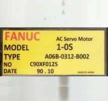 FANUC SERVO MOTOR A06B-0312-B002 